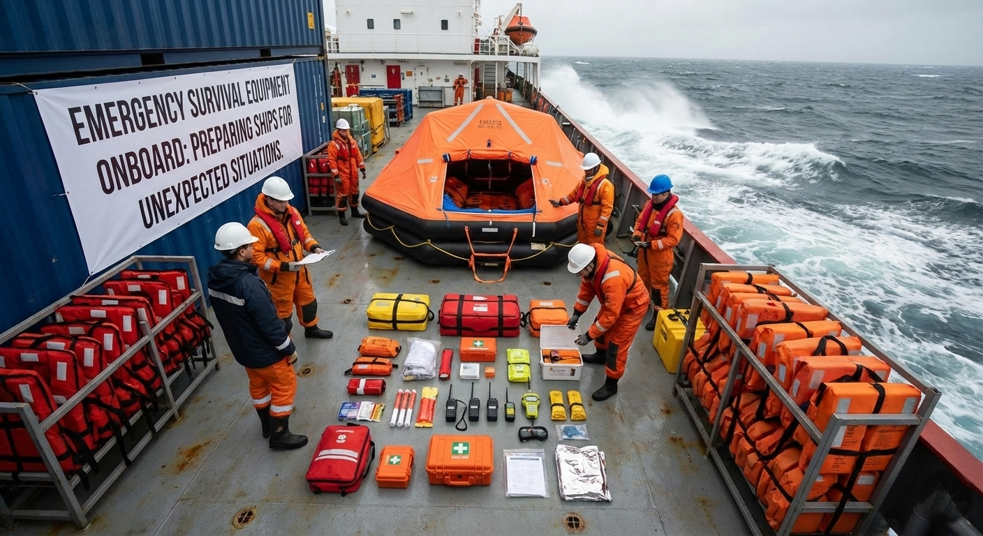 EMERGENCY SURVIVAL EQUIPMENT ONBOARD: PREPARING SHIPS FOR UNEXPECTED SITUATIONS