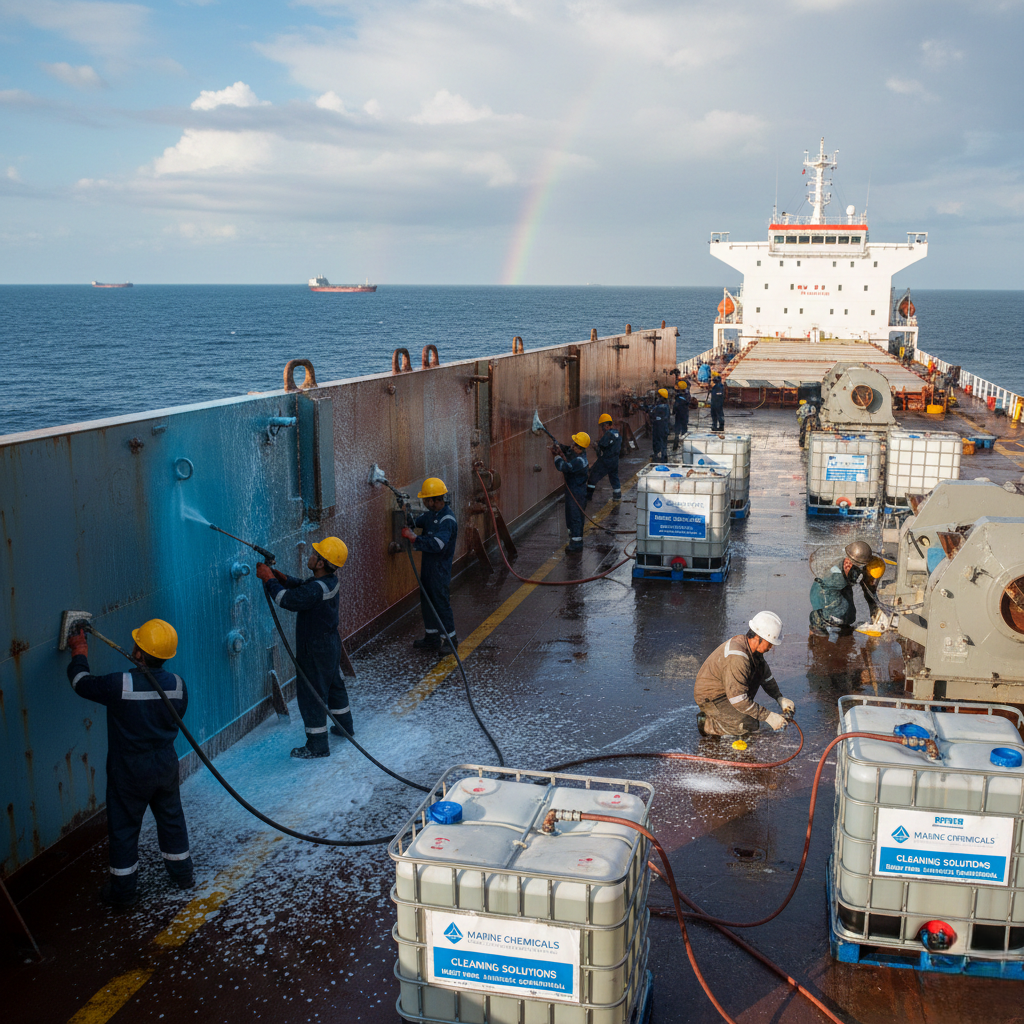 MARINE CHEMICALS & CLEANING SOLUTIONS: KEEPING SHIPS RUST-FREE, HYGIENIC & OPERATIONAL