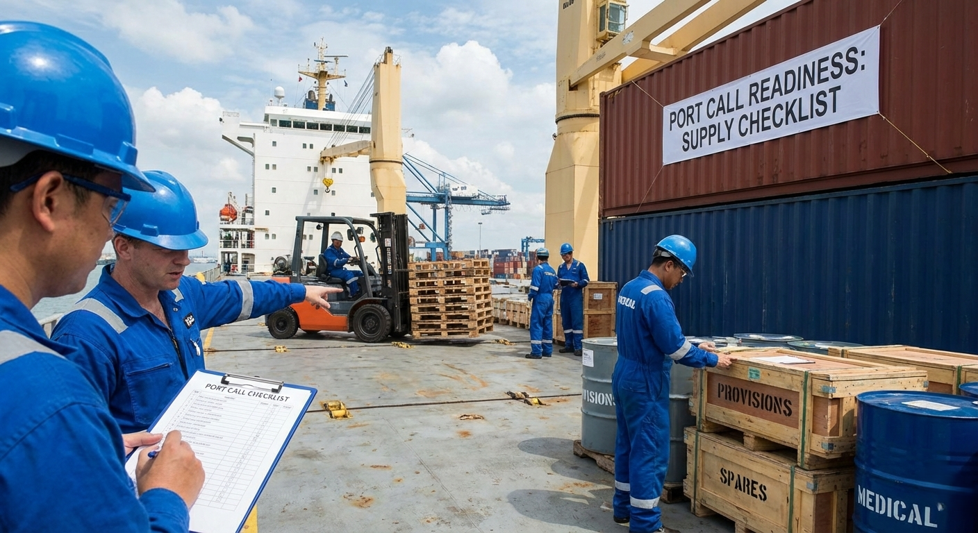 PREPARING FOR PORT CALLS: A SUPPLY READINESS CHECKLIST FOR VESSELS