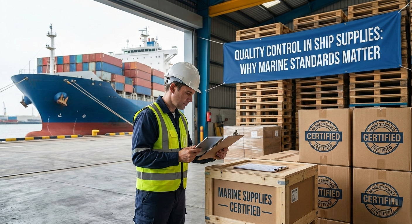 QUALITY CONTROL IN SHIP SUPPLIES: WHY MARINE STANDARDS MATTER