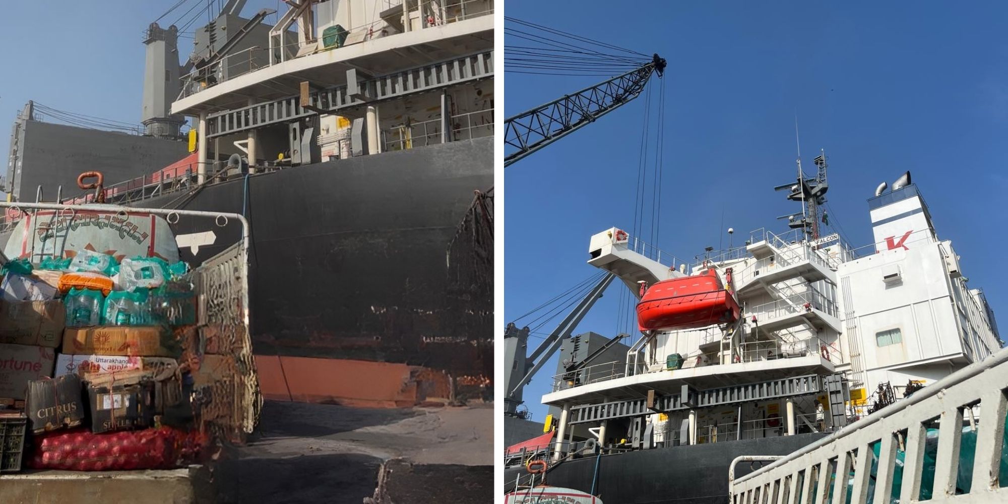 MV SEA CORAL Supply in Kandla