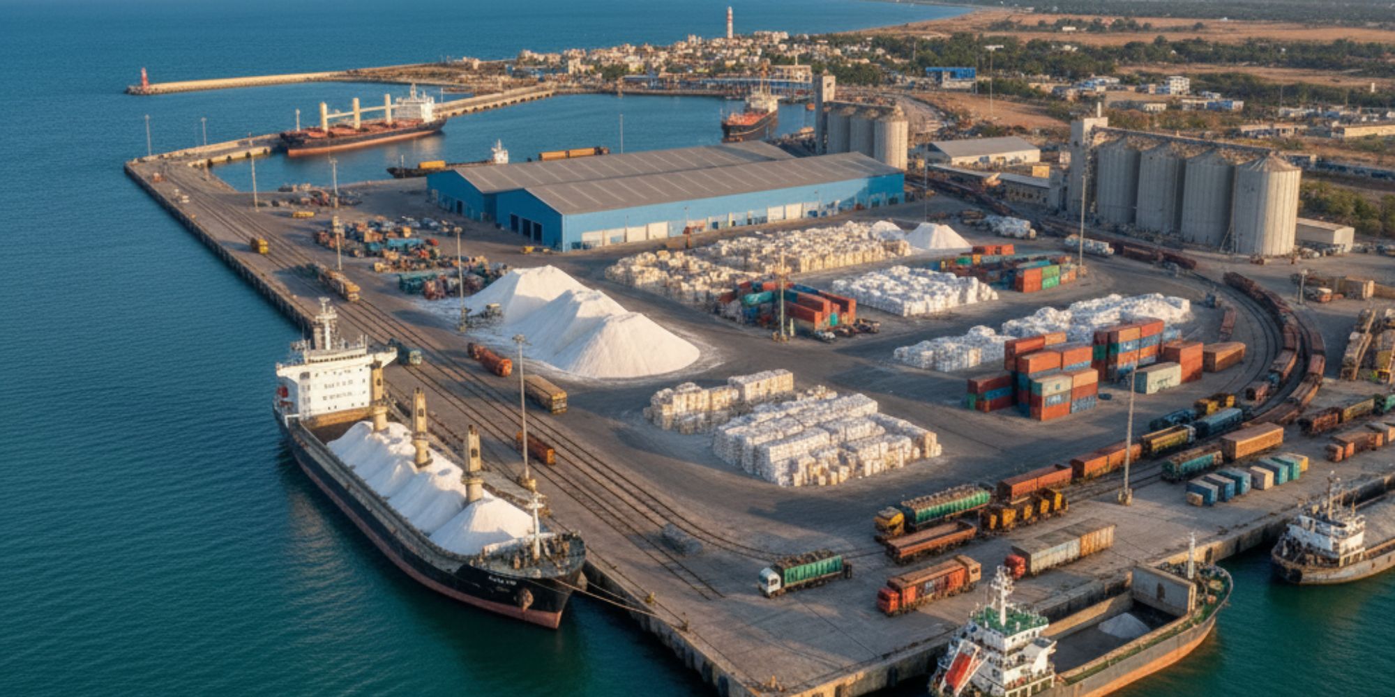 Okha Port (Gujarat) – A Hub for Salt, Cement, and General Cargo