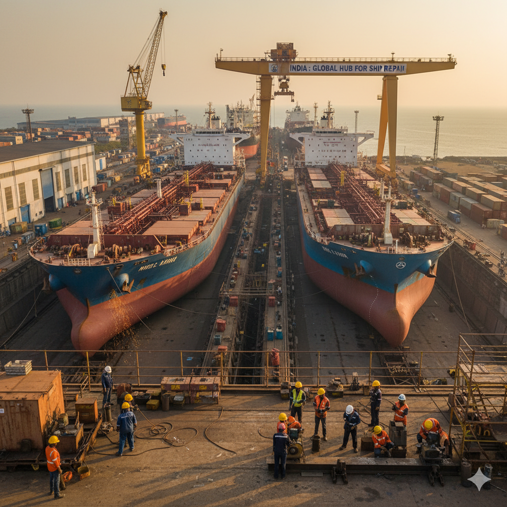 The Growing Importance of Indian Ship Repair Yards in Global Shipping