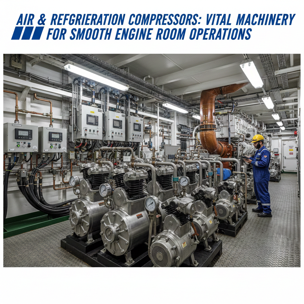 AIR & REFRIGERATION COMPRESSORS: VITAL MACHINERY FOR SMOOTH ENGINE ROOM OPERATIONS