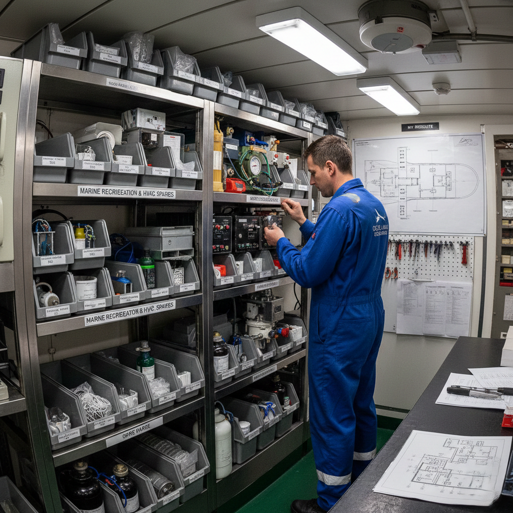 MARINE REFRIGERATION & HVAC SPARES: ENSURING TEMPERATURE CONTROL ONBOARD SHIPS
