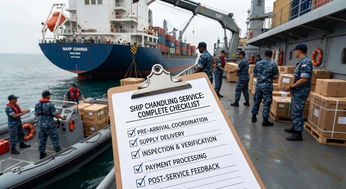 WHAT TO EXPECT DURING A SHIP CHANDLING SERVICE: A COMPLETE CHECKLIST
