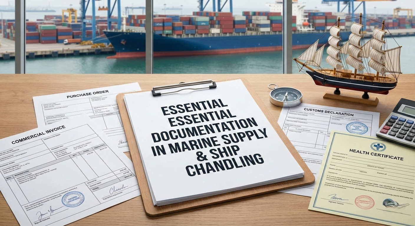 ESSENTIAL DOCUMENTATION IN MARINE SUPPLY & SHIP CHANDLING
