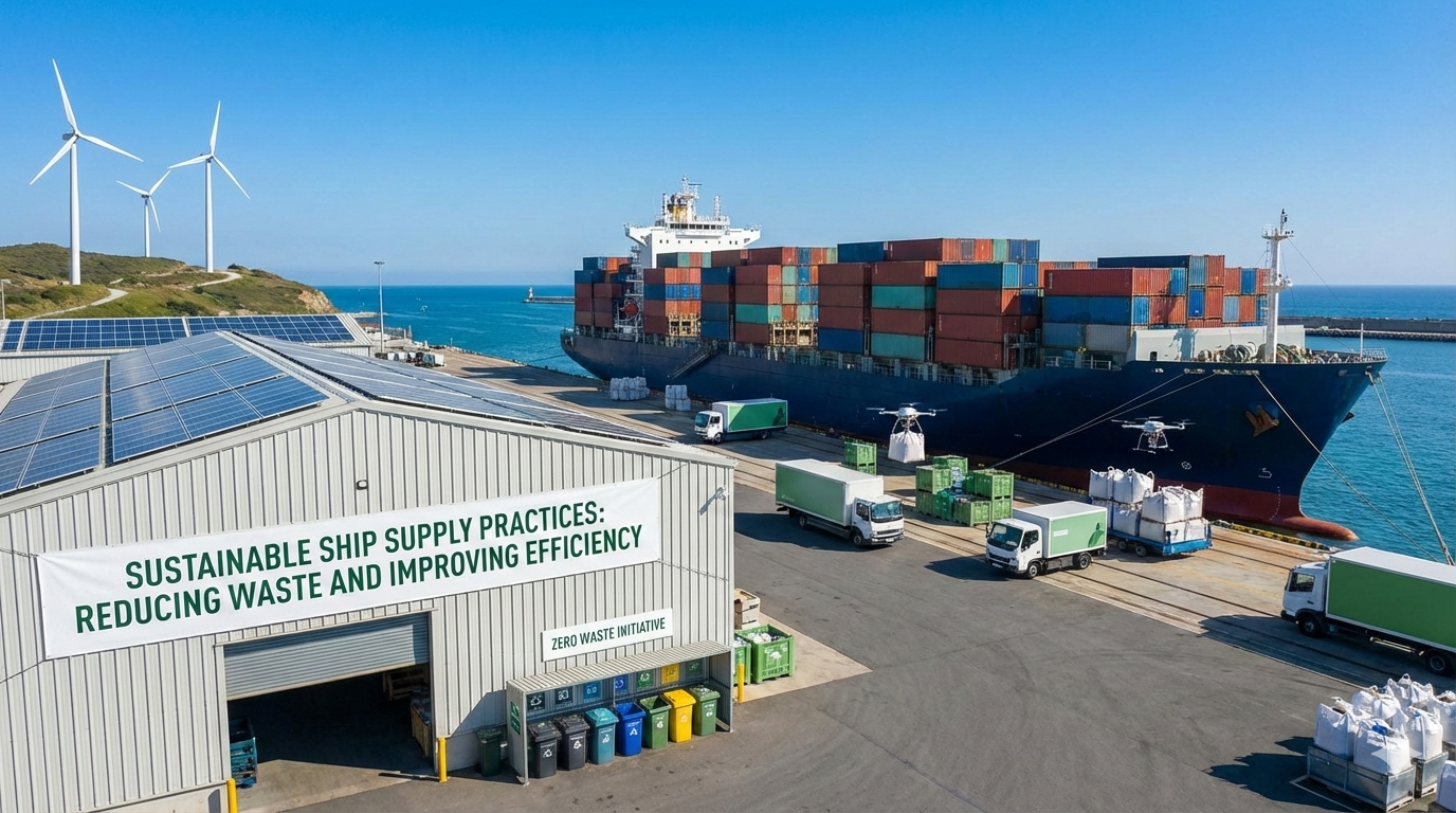 SUSTAINABLE SHIP SUPPLY PRACTICES: REDUCING WASTE AND IMPROVING EFFICIENCY
