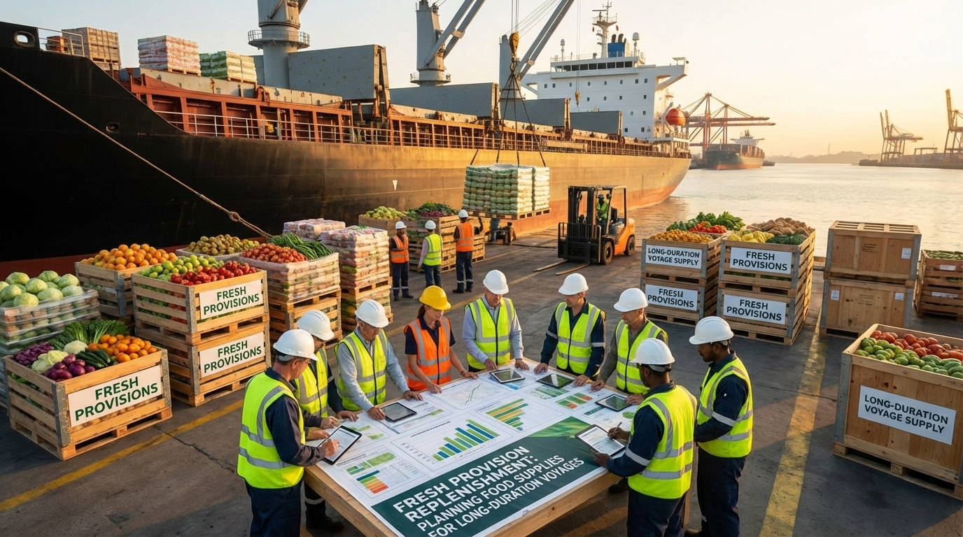 FRESH PROVISION REPLENISHMENT: PLANNING FOOD SUPPLIES FOR LONG-DURATION VOYAGES