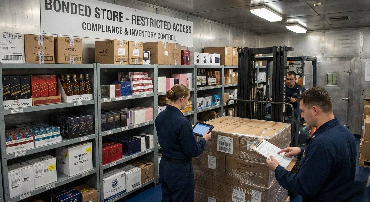 BONDED STORE PLANNING & COMPLIANCE: MANAGING DUTY-FREE SUPPLIES ON SHIPS