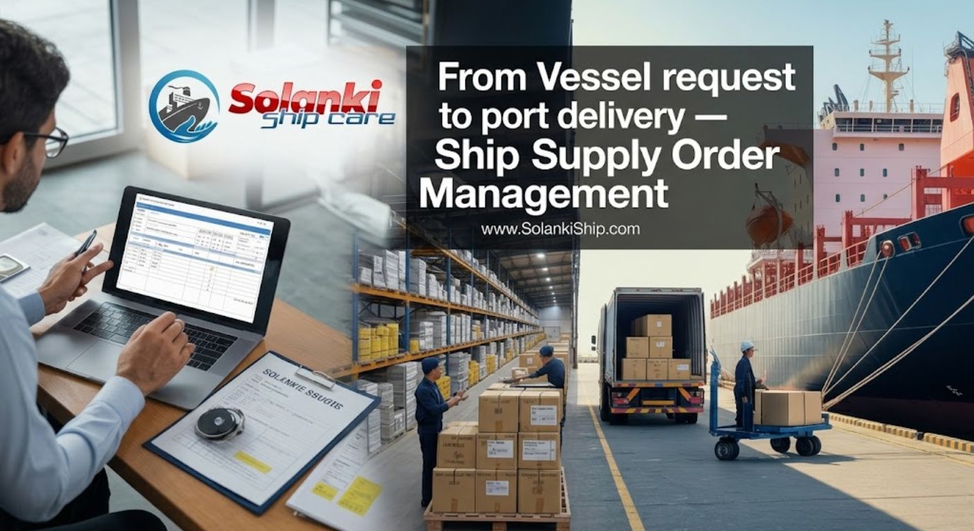 From Vessel Request to Port Delivery: How Ship Supply Orders Are Managed | Solanki Ship Care