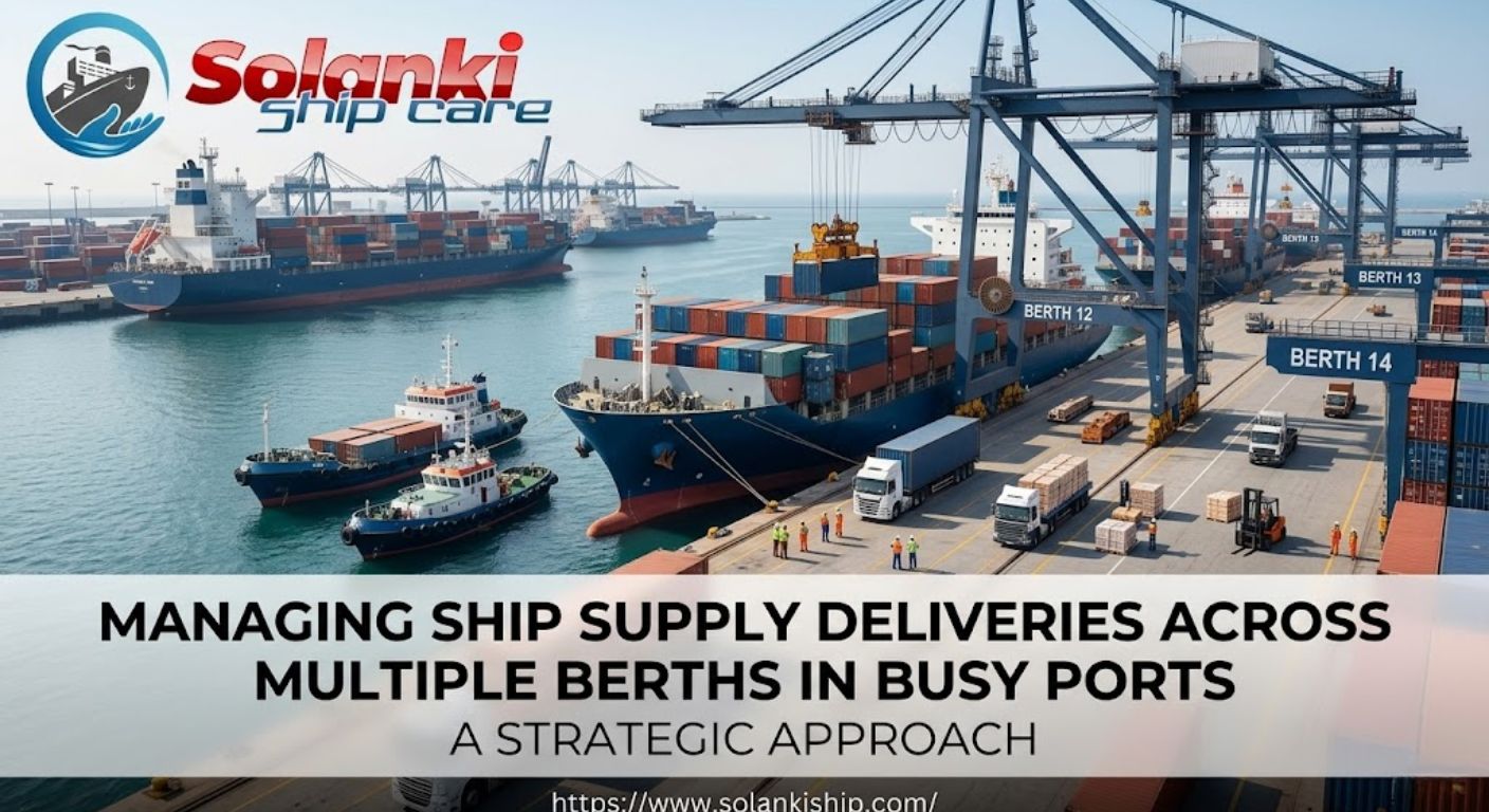 MANAGING SHIP SUPPLY DELIVERIES ACROSS MULTIPLE BERTHS IN BUSY PORTS: A STRATEGIC APPROACH