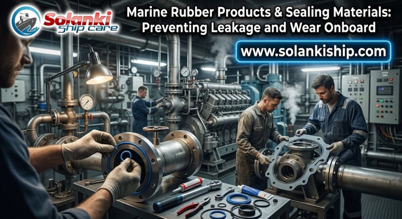 Marine Rubber Products & Sealing Materials: Preventing Leakage and Wear Onboard