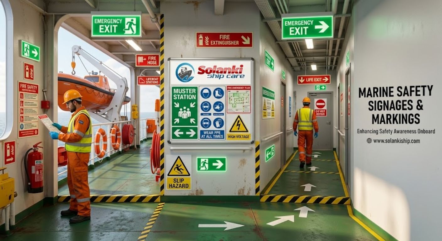MARINE SAFETY SIGNAGES & MARKINGS: ENHANCING SAFETY AWARENESS ONBOARD