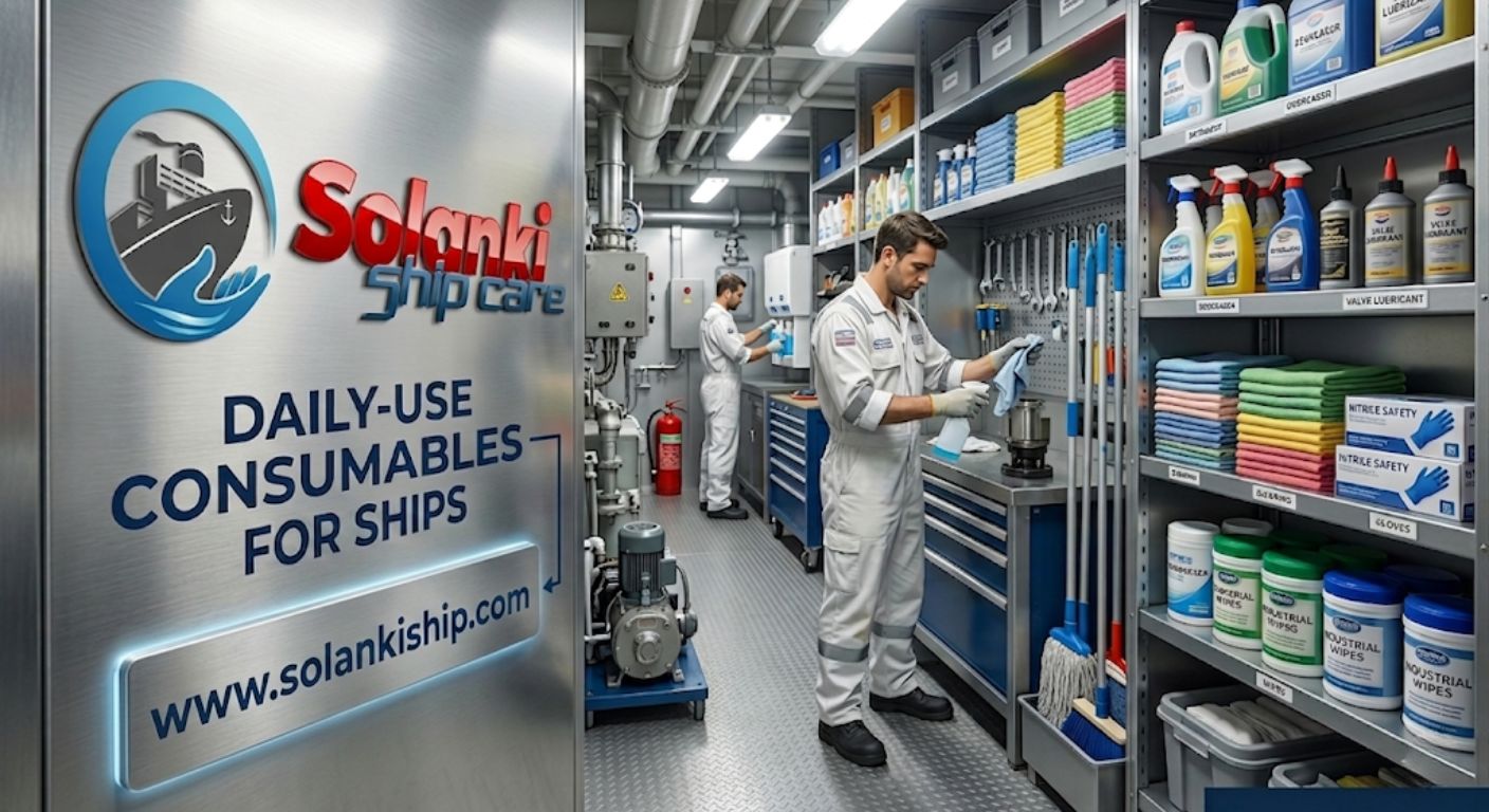 DAILY-USE CONSUMABLES FOR SHIPS: SMALL SUPPLIES THAT KEEP OPERATIONS RUNNING