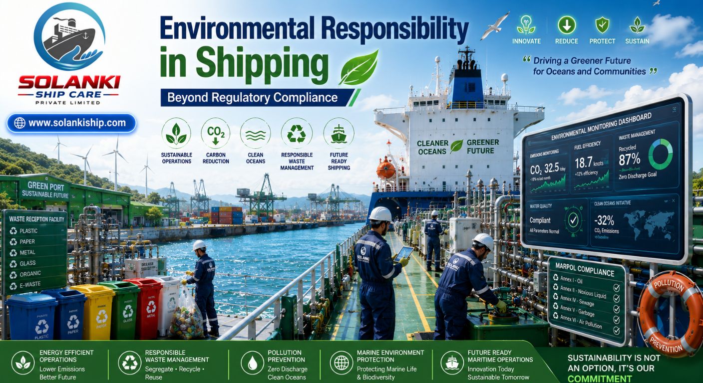 Environmental Responsibility in Shipping: Beyond Regulatory Compliance