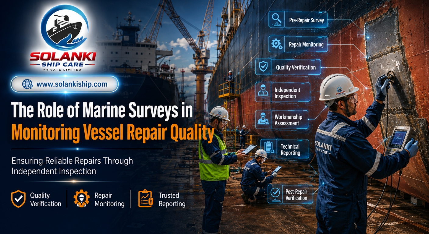 The Role of Marine Surveys in Monitoring Vessel Repair Quality: Ensuring Reliable Repairs Through Independent Inspection