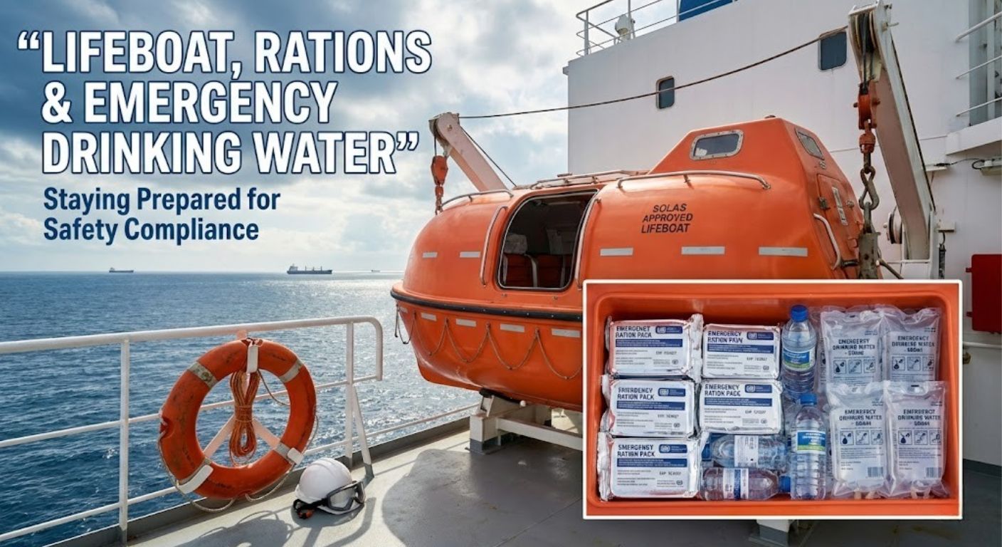 LIFEBOAT RATIONS & EMERGENCY DRINKING WATER: STAYING PREPARED FOR SAFETY COMPLIANCE