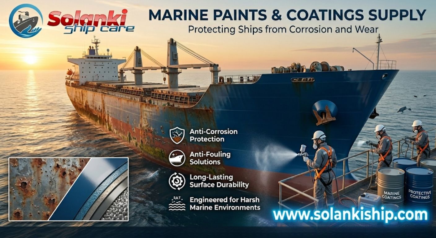 Marine Paints & Coatings Supply: Protecting Ships from Corrosion and Wear