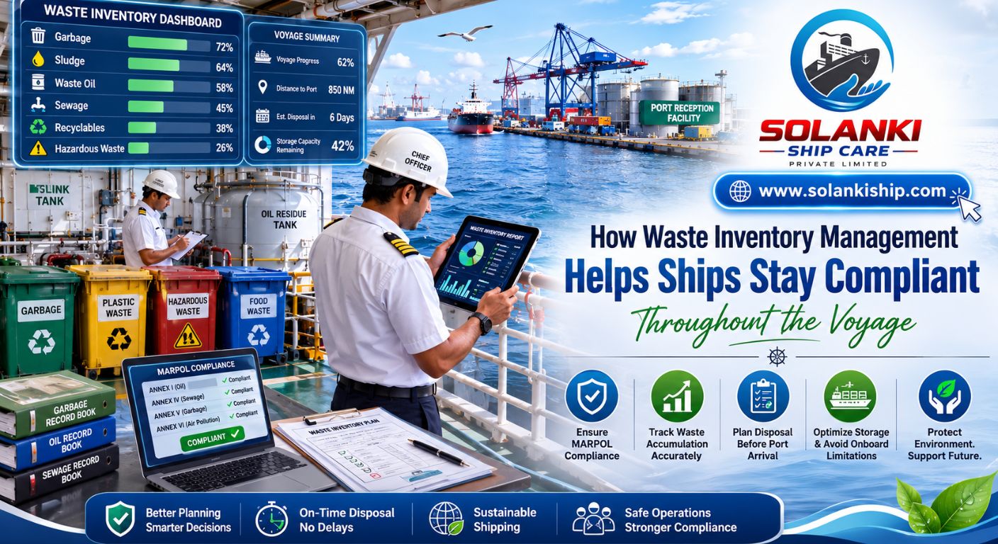 How Waste Inventory Management Helps Ships Stay Compliant Throughout the Voyage