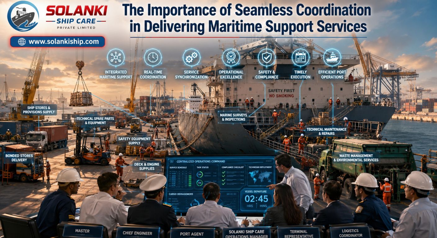 The Importance of Seamless Coordination in Delivering Maritime Support Services