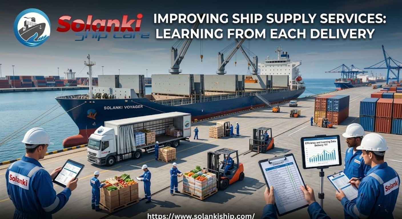 IMPROVING SHIP SUPPLY SERVICES: LEARNING FROM EACH DELIVERY