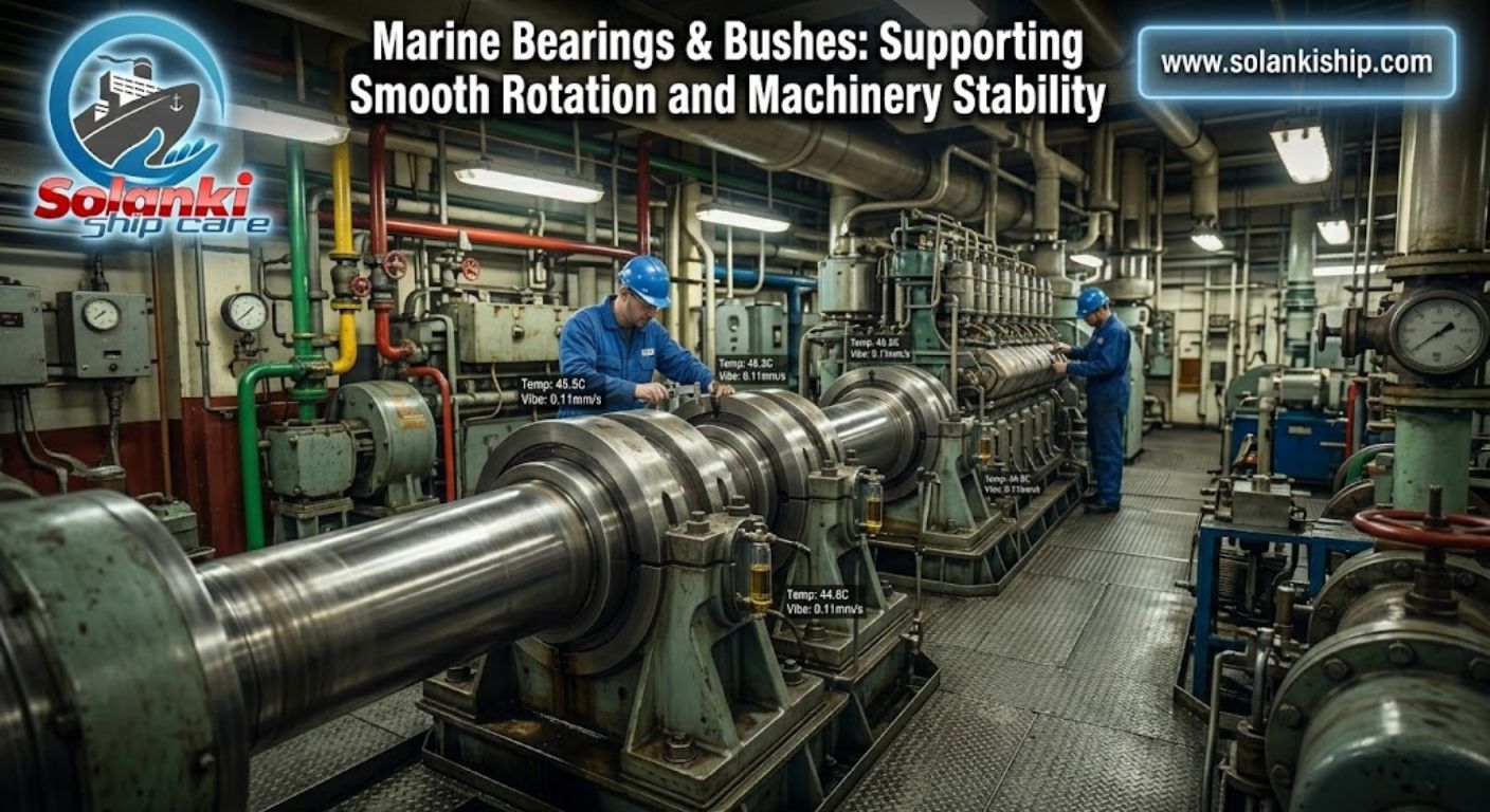 Marine Bearings & Bushes: Supporting Smooth Rotation and Machinery Stability