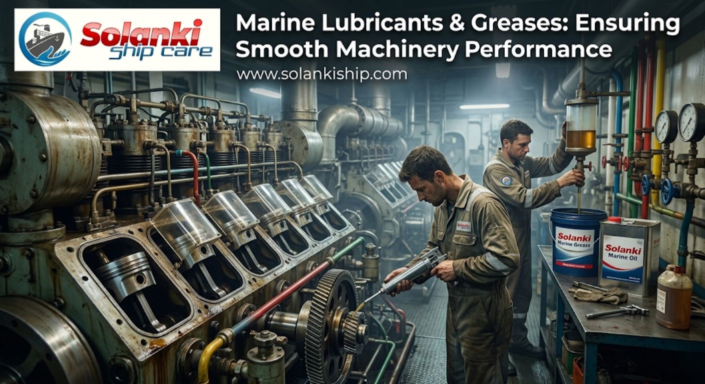 Marine Lubricants & Greases: Ensuring Smooth Machinery Performance