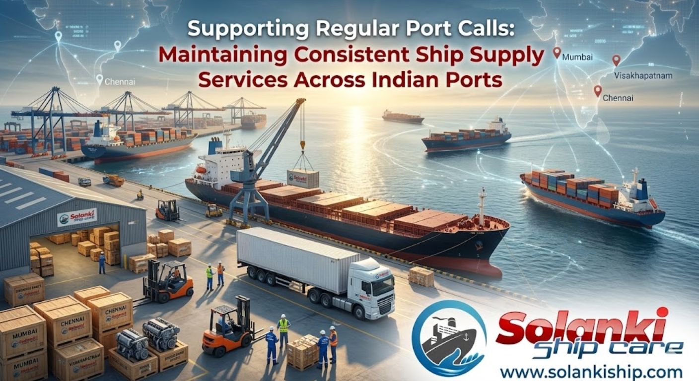 SUPPORTING REGULAR PORT CALLS: MAINTAINING CONSISTENT SHIP SUPPLY SERVICES ACROSS INDIAN PORTS