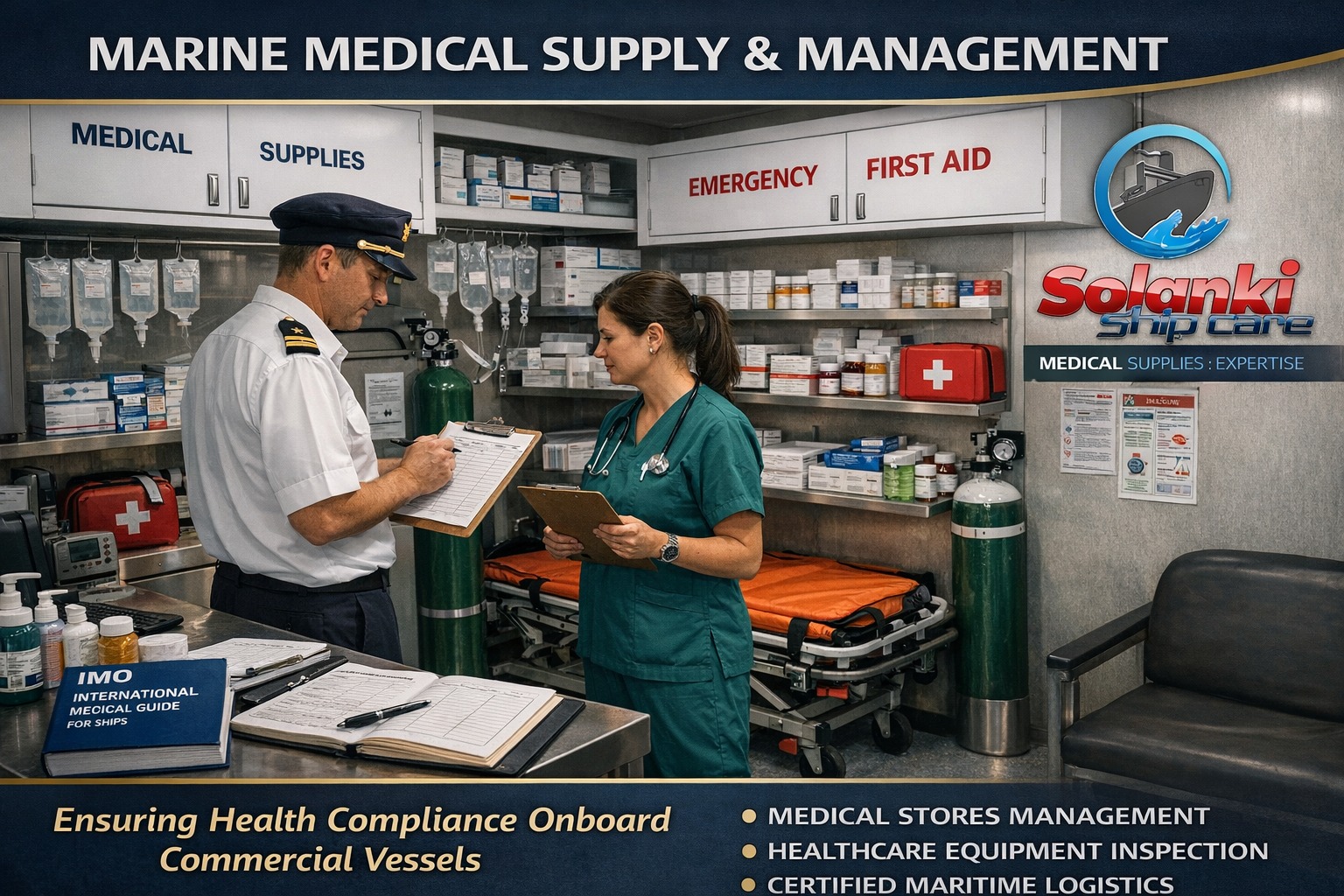 MEDICAL & FIRST-AID STORE READINESS: ENSURING HEALTH COMPLIANCE ONBOARD