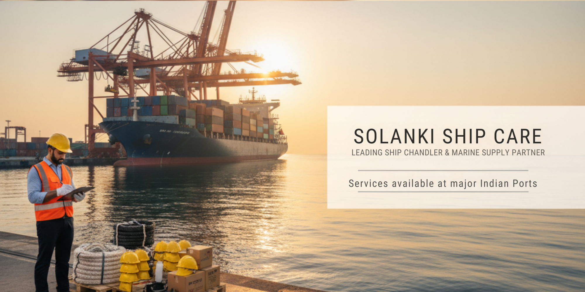 Ship Stores & Chandler at Kandla Port | Solanki Ship Care